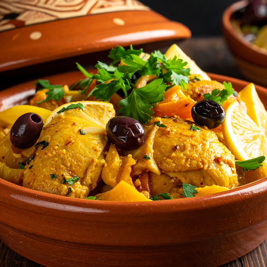 TAJINE POULET AU CITRON CONFIT 500g